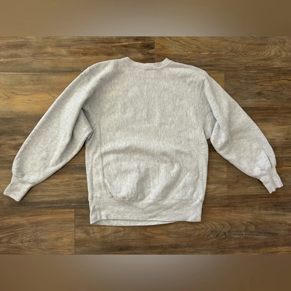 Vintage Purdue University Floral Lettering Champion Reverse Weave Sweatshirt Lrg - Picture 5 of 5